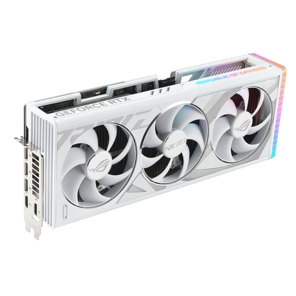 Asus ROG Strix Gaming Geforce RTX 4080 Super OC 16GB GDDR6X Graphics Card (White) - Image 4
