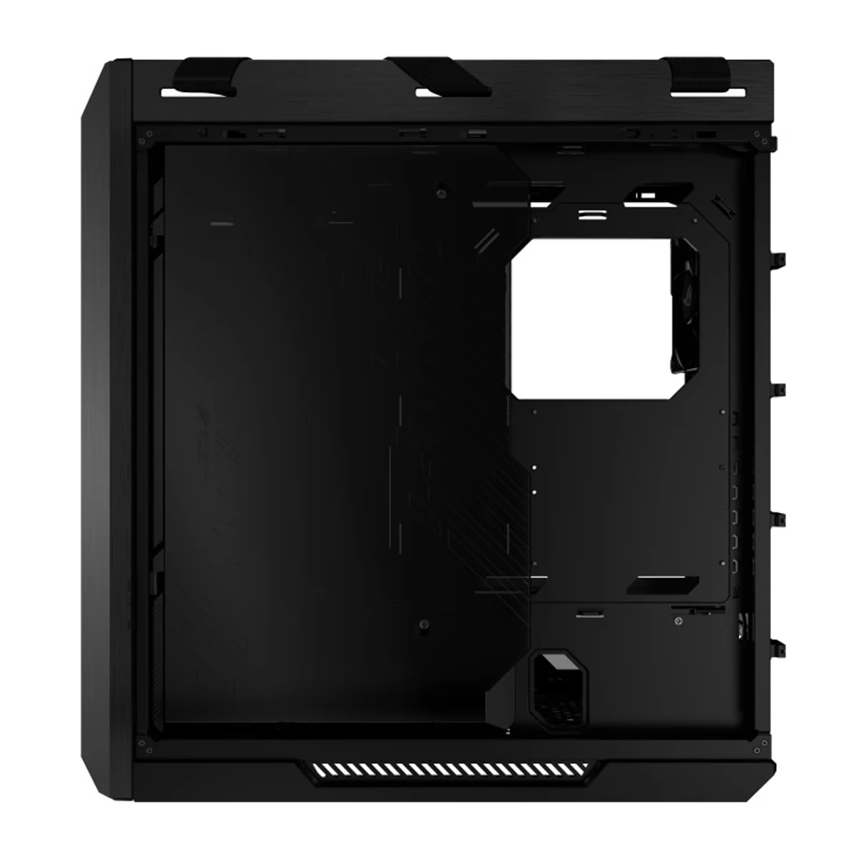 Asus ROG Strix Helios II GX601S EATX Mid-Tower PC Gaming Case with Dual Tempered Glass Side Panels (Black, White) - Image 14