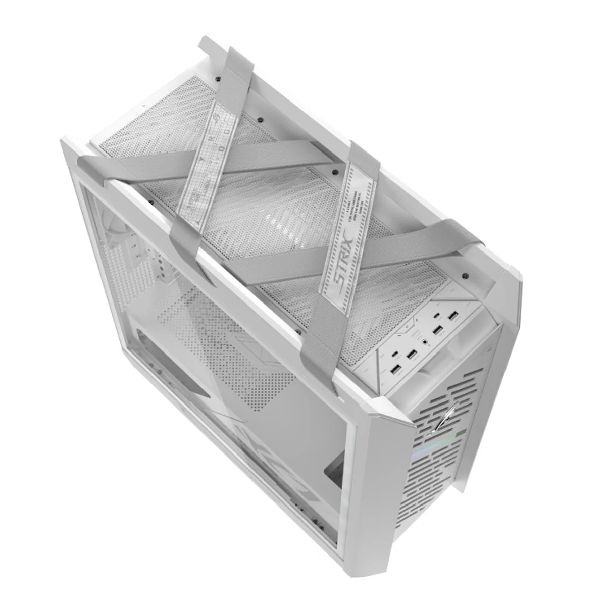 Asus ROG Strix Helios II GX601S EATX Mid-Tower PC Gaming Case with Dual Tempered Glass Side Panels (Black, White) - Image 34