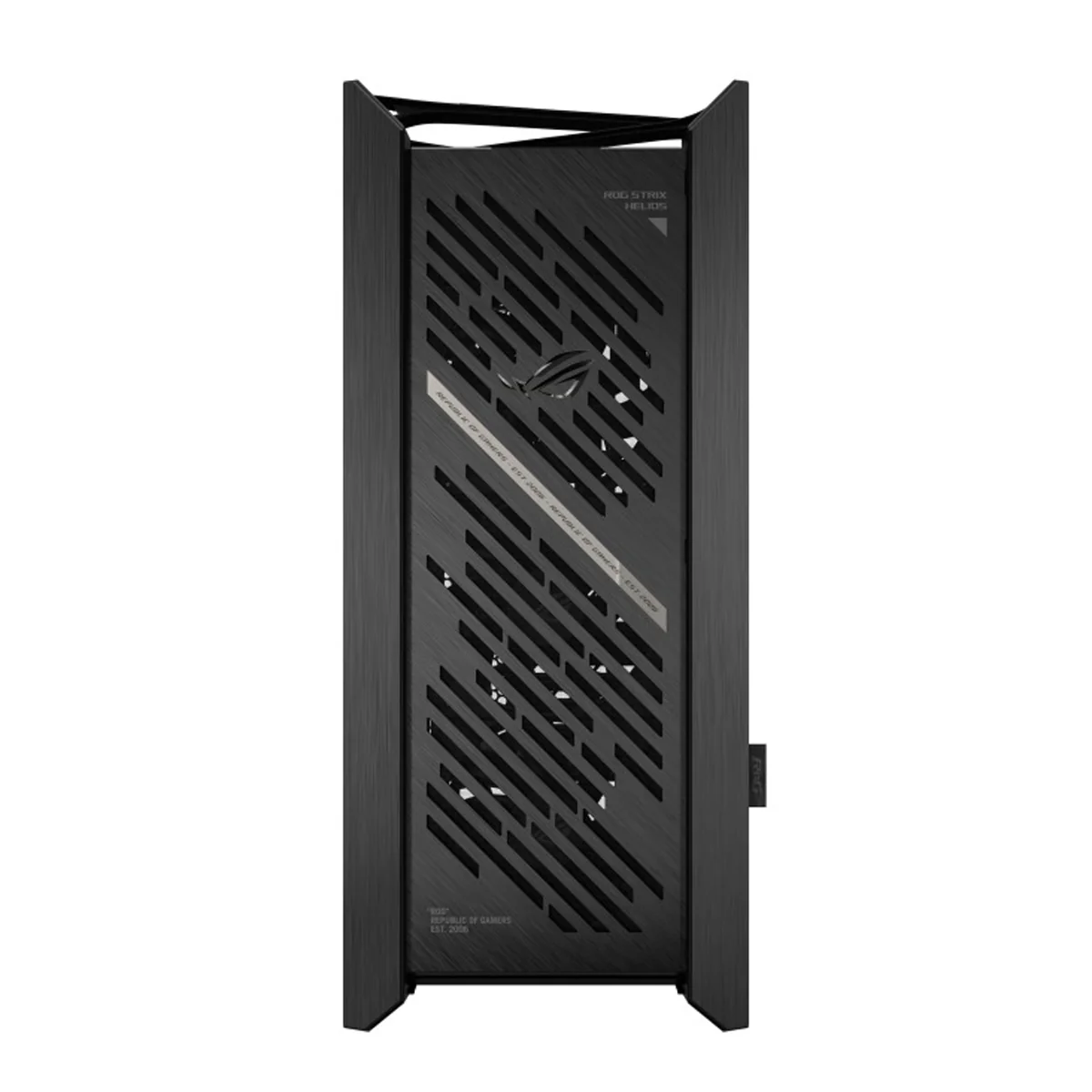 Asus ROG Strix Helios II GX601S EATX Mid-Tower PC Gaming Case with Dual Tempered Glass Side Panels (Black, White) - Image 5