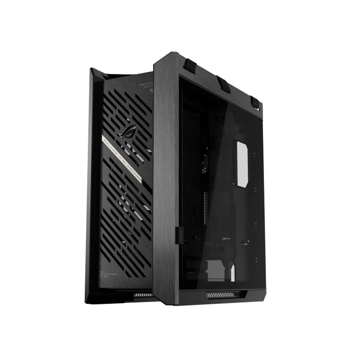Asus ROG Strix Helios II GX601S EATX Mid-Tower PC Gaming Case with Dual Tempered Glass Side Panels (Black, White) - Image 7