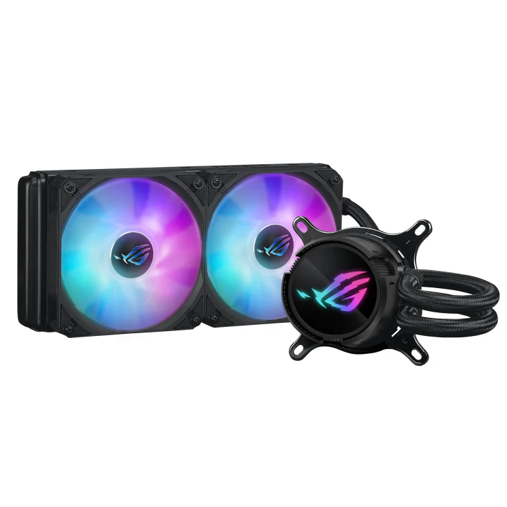 Asus ROG Strix LC III 240 RGB CPU Liquid Cooler (Black, White) - Image 2