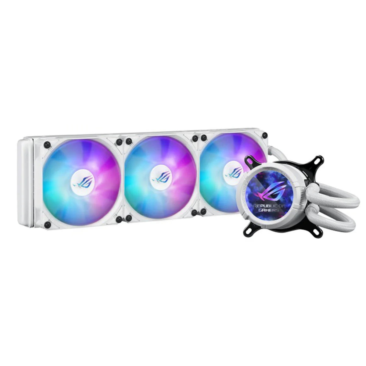 Asus ROG Strix LC III 360 ARGB LCD CPU Liquid Cooler (Black, White) - Image 10