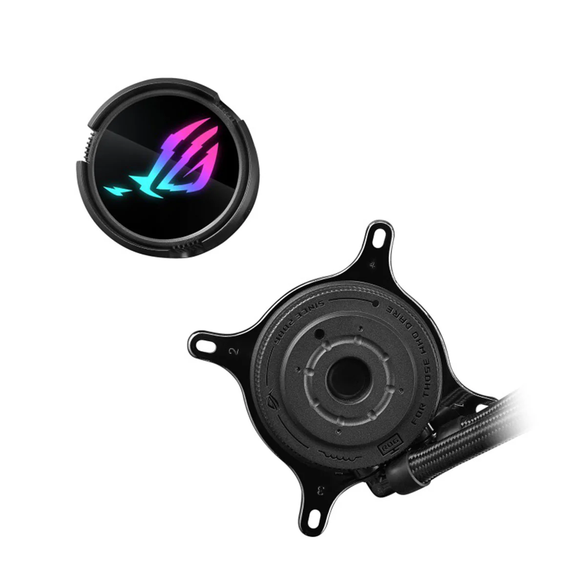 Asus ROG Strix LC III 360 ARGB LCD CPU Liquid Cooler (Black, White) - Image 8