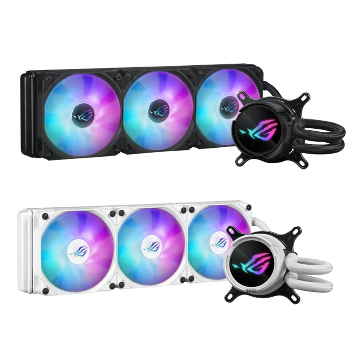 Asus ROG Strix LC III 360 RGB CPU Liquid Cooler (Black, White)
