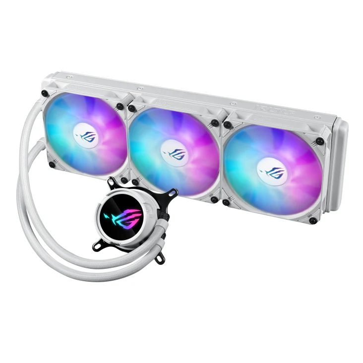 Asus ROG Strix LC III 360 RGB CPU Liquid Cooler (Black, White) - Image 11