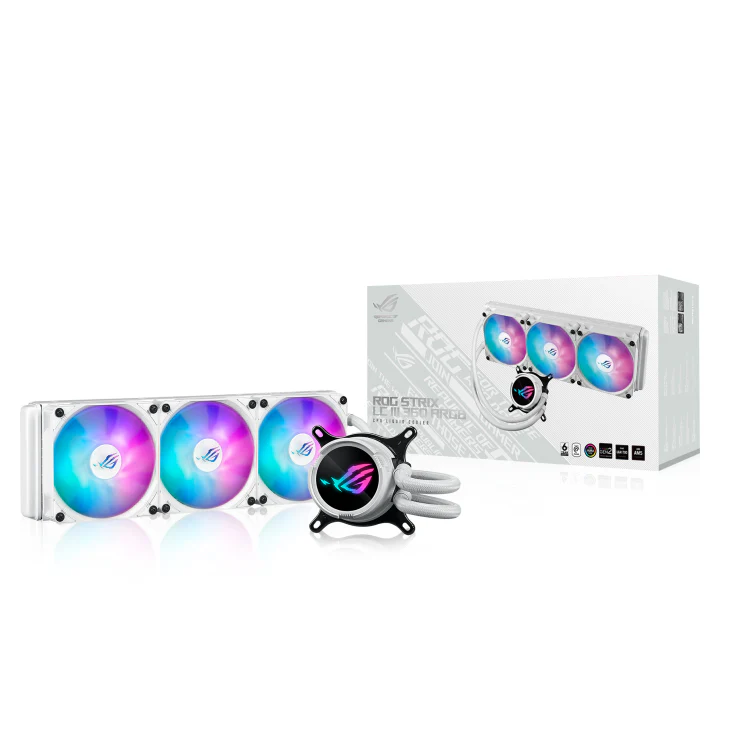 Asus ROG Strix LC III 360 RGB CPU Liquid Cooler (Black, White) - Image 16