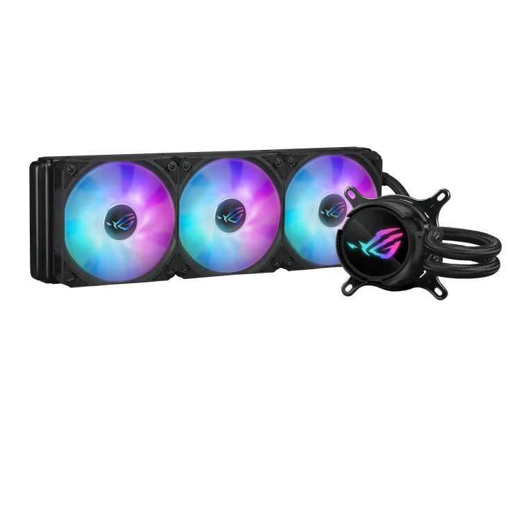 Asus ROG Strix LC III 360 RGB CPU Liquid Cooler (Black, White) - Image 2