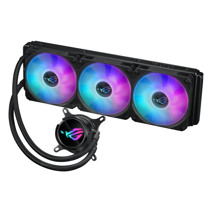 Asus ROG Strix LC III 360 RGB CPU Liquid Cooler (Black, White) - Image 3
