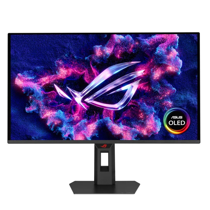 Asus ROG Strix OLED XG27AQDPG 26.5" QHD (2560x1440) 500Hz 0.03ms (GTG) QD OLED Gaming Monitor with Tilt, Swivel, Pivot & Height Adjustment - Image 2