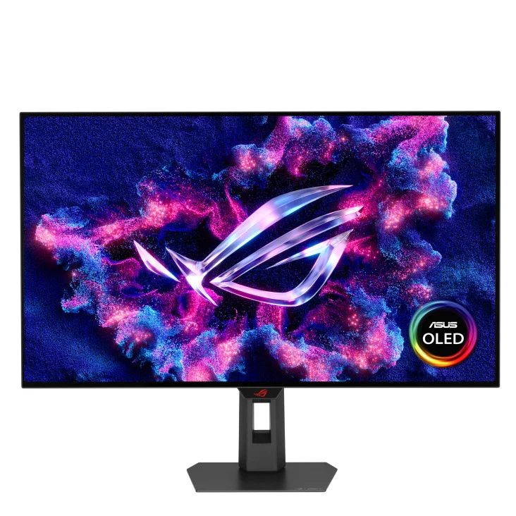 Asus ROG Strix OLED XG32UCWMG 31.5" (3840x2160) Dual Mode (4K@240Hz / FHD@480Hz) 240Hz 0.03ms WOLED Gaming Monitor with Tilt, Swivel & Height Adjustment - Image 2