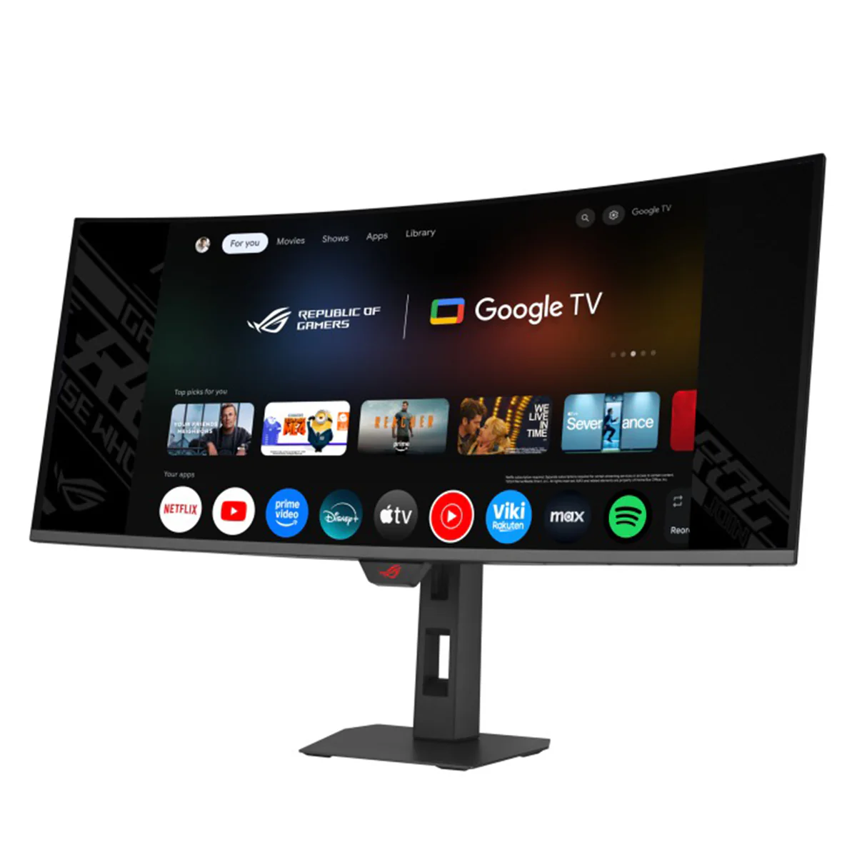 ASUS ROG Strix OLED XG34WCDMTG 34" WQHD (3440x1440) 240Hz 0.03ms GTG QD-OLED Curved Gaming Monitor with Tilt, Height & Swivel Adjustment - Image 3
