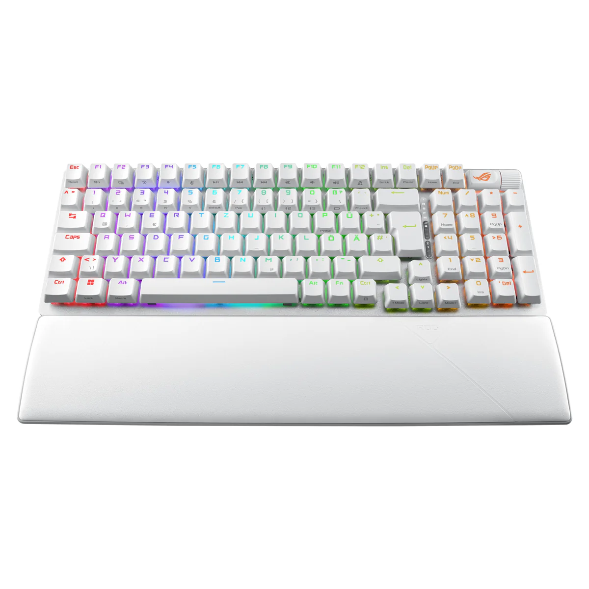 Asus ROG Strix Scope II 96 Wireless Mechanical Gaming Keyboard (White) (ROG NX Storm Switch, ROG NX Snow Switch) - Image 4