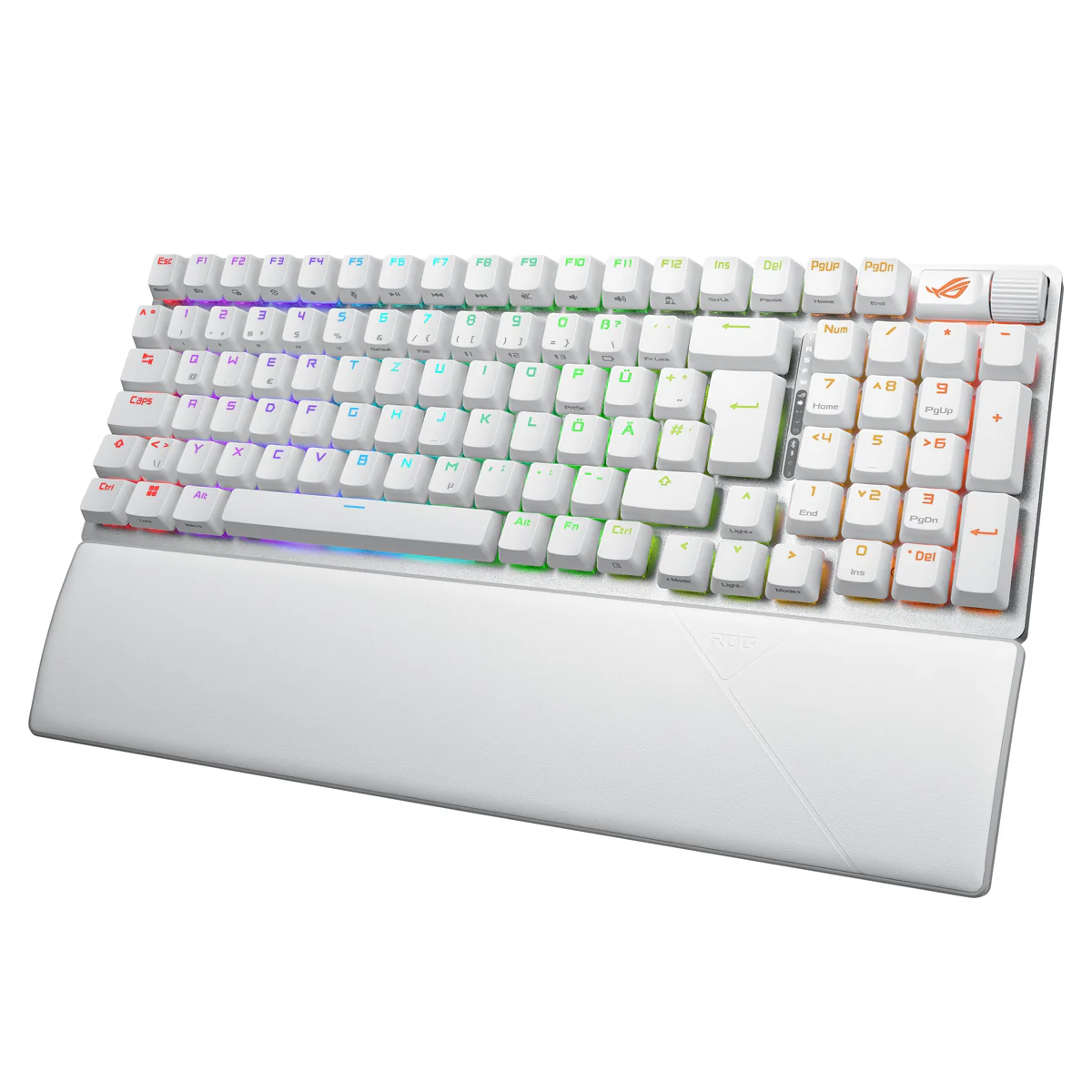 Asus ROG Strix Scope II 96 Wireless Mechanical Gaming Keyboard (White) (ROG NX Storm Switch, ROG NX Snow Switch) - Image 5