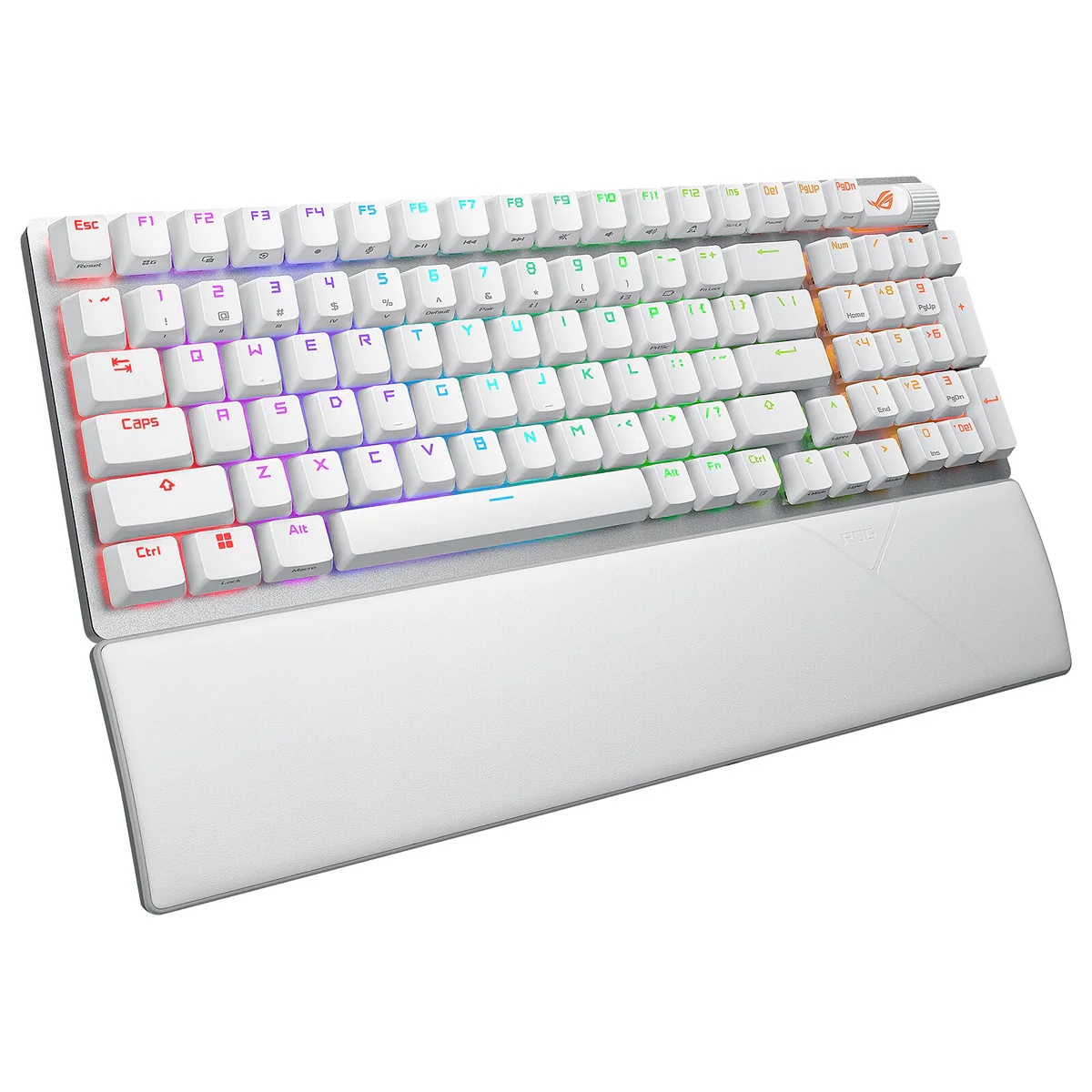 Asus ROG Strix Scope II 96 Wireless Mechanical Gaming Keyboard (White) (ROG NX Storm Switch, ROG NX Snow Switch) - Image 6