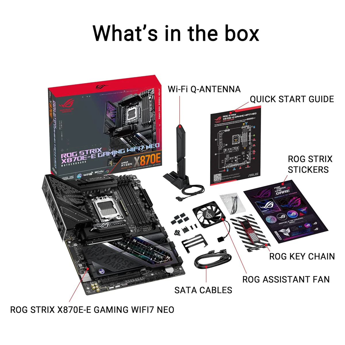 ASUS ROG Strix X870E-E Gaming WiFi7 Neo DDR5 AMD Motherboard - Image 15