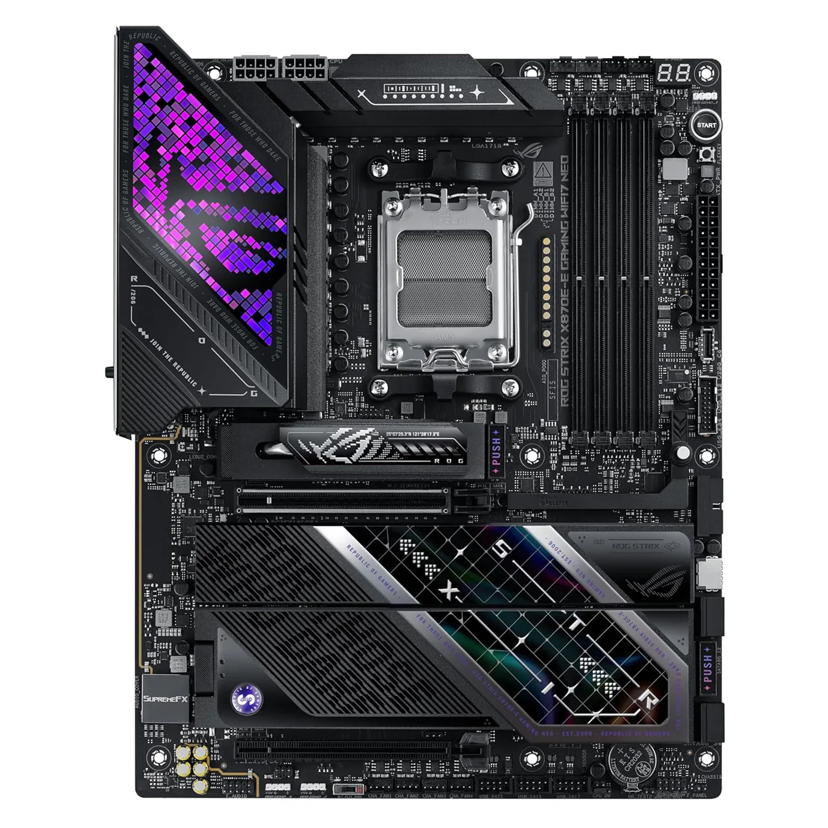 ASUS ROG Strix X870E-E Gaming WiFi7 Neo DDR5 AMD Motherboard - Image 4