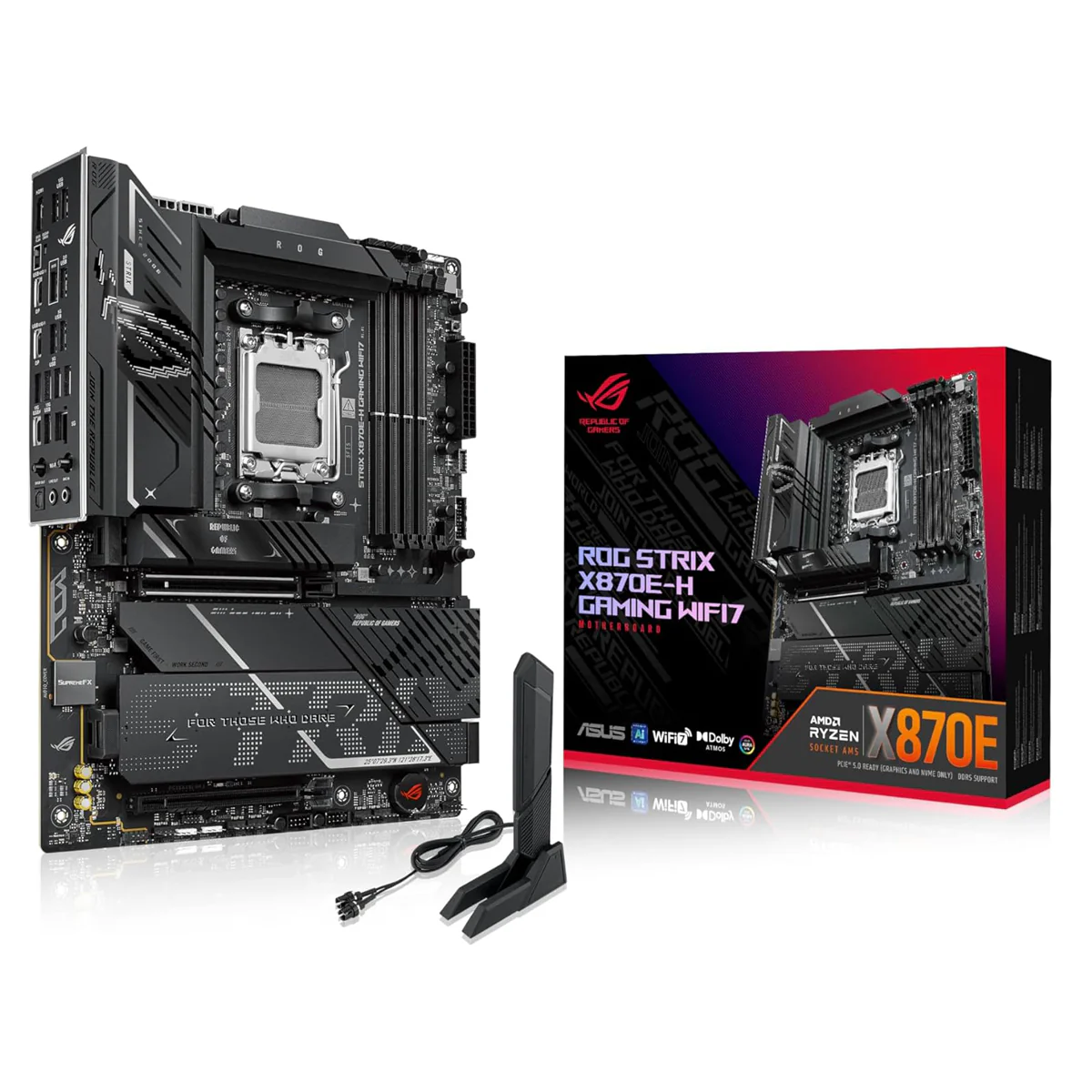 ASUS ROG Strix X870E-H Gaming WiFi7 Motherboard + G.Skill Flare X5 16GB (16GBx1) DDR5 6000 MT/s CL36-36-36-96 1.35V Intel XMP / AMD EXPO Desktop Memory (F5-6000J3636F16GX1-FX5) - Image 9