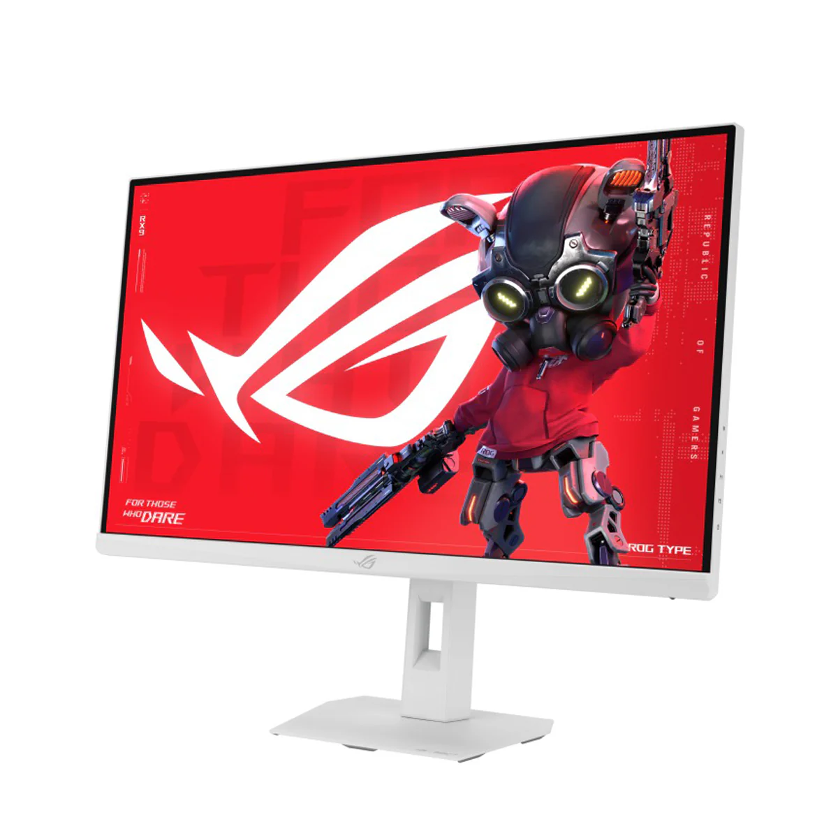 Asus ROG Strix XG27ACMES-W 27" QHD (2560x1440) 255Hz OC 0.3ms Fast IPS Gaming Monitor with Tilt, Height, Pivot & Swivel Adjustment - Image 3