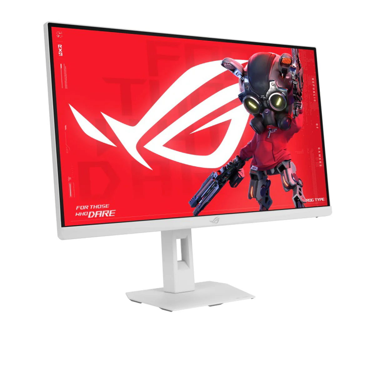 Asus ROG Strix XG27ACMES-W 27" QHD (2560x1440) 255Hz OC 0.3ms Fast IPS Gaming Monitor with Tilt, Height, Pivot & Swivel Adjustment - Image 4