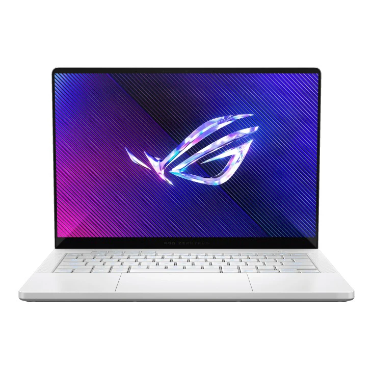 Asus ROG Zephyrus G14 GA403UI-QS065WS Gaming Laptop (Platinum White) | 14" 3K (2880x1800) OLED 120Hz | R9-8945HS | 32GB RAM | 1TB SSD | RTX 4070 | Windows  11 Home  | ROG  Zephyrus G14 Sleeve (2024) | ROG Impact Gaming Mouse | Type-C PD Adapter - Image 2