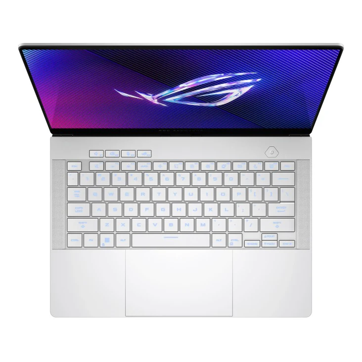 Asus ROG Zephyrus G14 GA403UI-QS065WS Gaming Laptop (Platinum White) | 14" 3K (2880x1800) OLED 120Hz | R9-8945HS | 32GB RAM | 1TB SSD | RTX 4070 | Windows  11 Home  | ROG  Zephyrus G14 Sleeve (2024) | ROG Impact Gaming Mouse | Type-C PD Adapter - Image 3