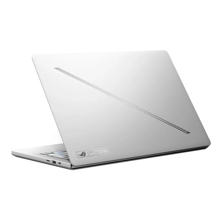 Asus ROG Zephyrus G14 GA403UI-QS065WS Gaming Laptop (Platinum White) | 14" 3K (2880x1800) OLED 120Hz | R9-8945HS | 32GB RAM | 1TB SSD | RTX 4070 | Windows  11 Home  | ROG  Zephyrus G14 Sleeve (2024) | ROG Impact Gaming Mouse | Type-C PD Adapter - Image 5