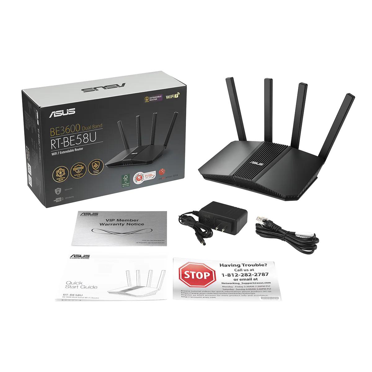 Asus RT-BE58U BE3600 Dual Band WiFi 7 Extendable Router - Image 6