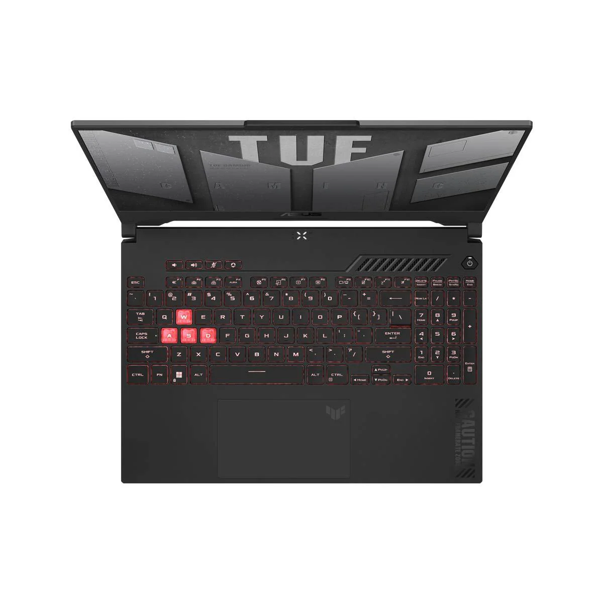 Asus TUF A15 FA507NVR-LP037W Gaming Laptop (Mecha Grey) | 15.6" FHD (1920x1080) IPS 144Hz | R7-7435HS | 16GB RAM | 512GB SSD | RTX 4060 | Windows 11 Home | Asus VP4700 Backpack - Image 4