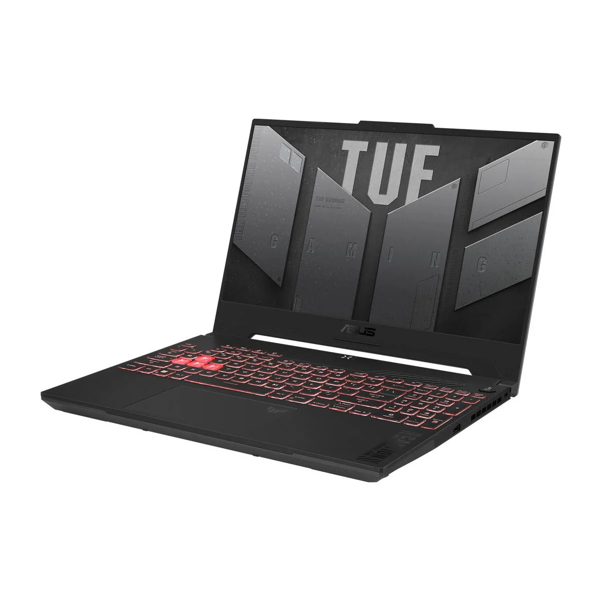 Asus TUF Gaming A15 FA507XI-LP033W Gaming Laptop (Mecha Gray) | 15"6 FHD (1920x1080) 144Hz | Ryzen 9 7940HS | 8GB RAM | 512 SSD | RTX 4070 | TUF Gaming Backpack - Image 2