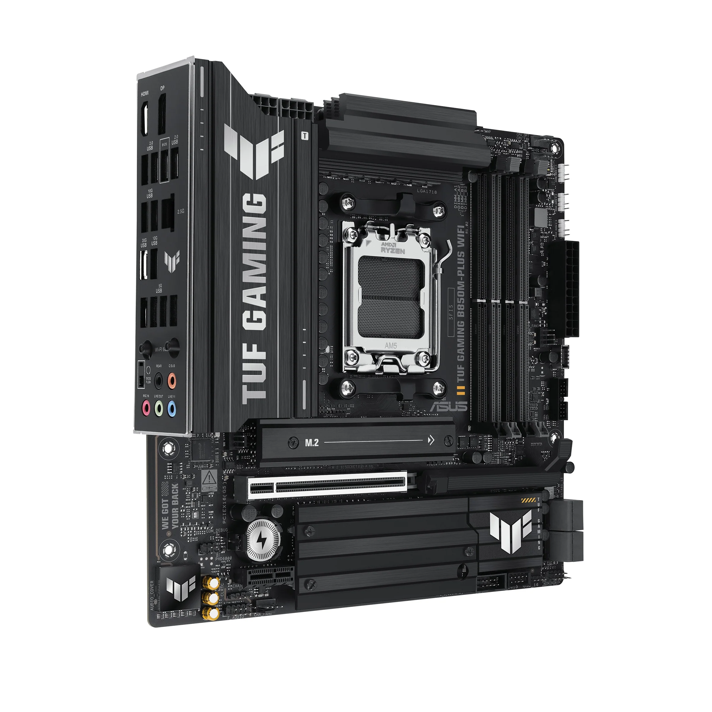 Asus TUF Gaming B850M-Plus WiFi AM5 DDR5 Motherboard - Image 2