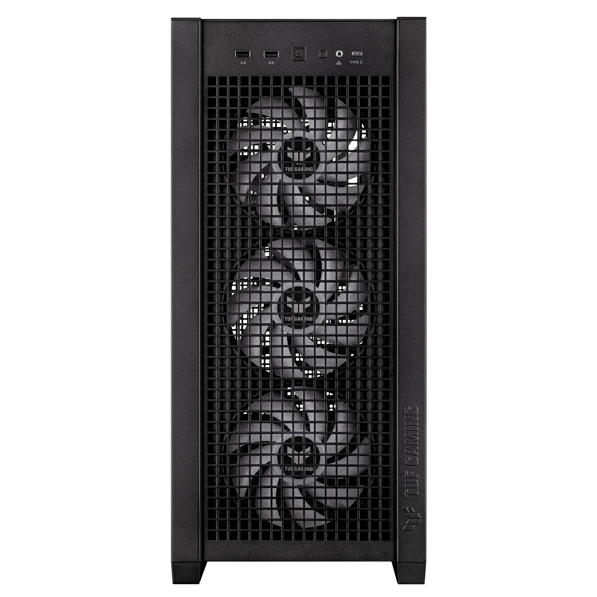Asus TUF Gaming GT302 ARGB Fans Gaming Case (Black, White) - Image 9