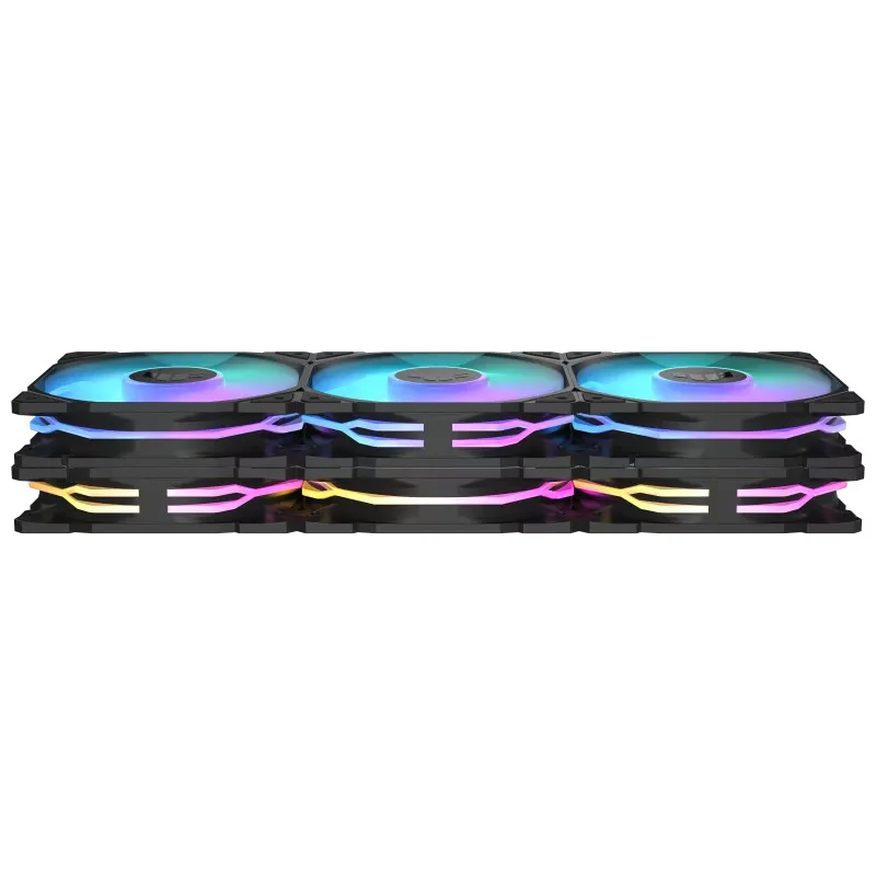 Asus TUF Gaming TR120 ARGB Reverse Fan - Triple Pack (Black, White) - Image 8