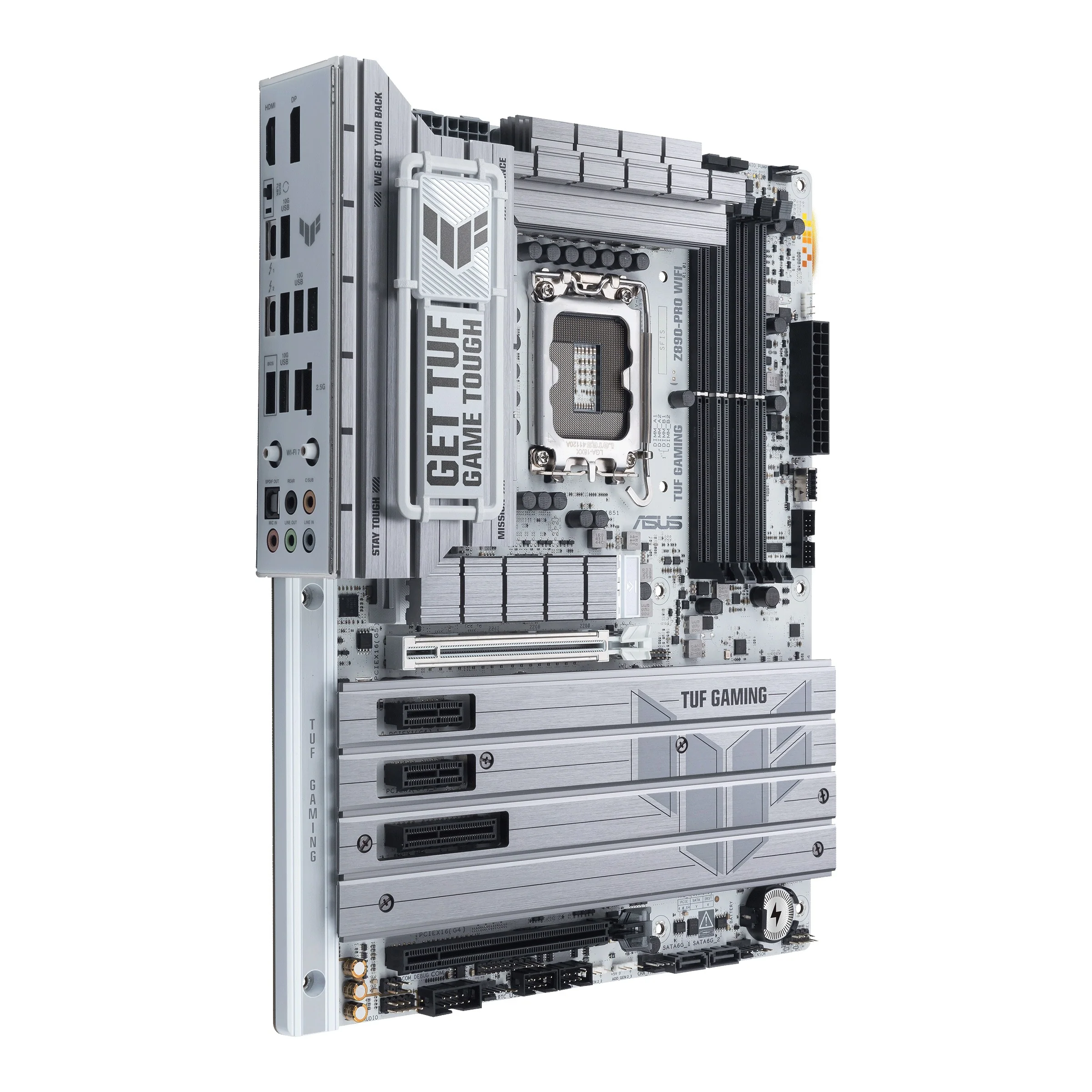 Asus TUF Gaming Z890-Pro Wifi Intel DDR5 Motherboard - Image 4