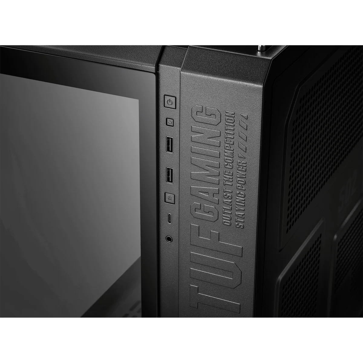 ASUS TUF GT502 PC Gaming Case (Black) - Image 4