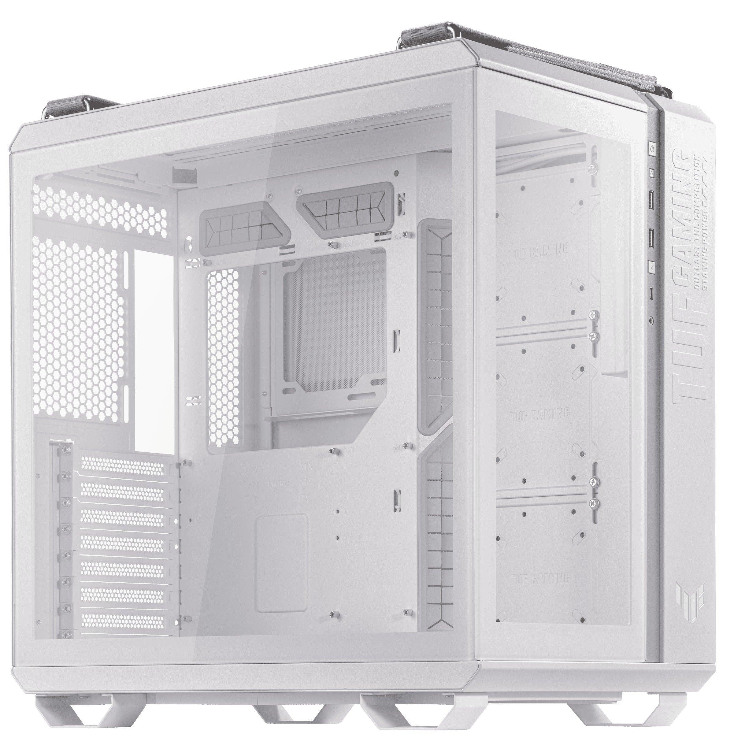 ASUS TUF GT502 PC Gaming Case (White) - Image 2