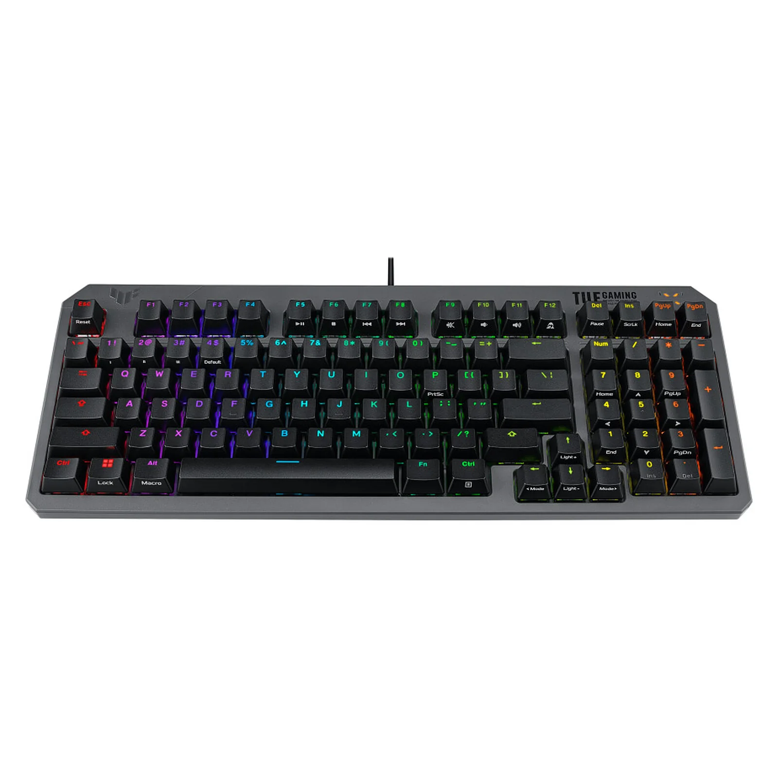 Asus TUF K3 Gen II RA07 RGB IP57 Wired Optical Mechanical Gaming Keyboard (Blue Switch, Red Switch) - Image 3