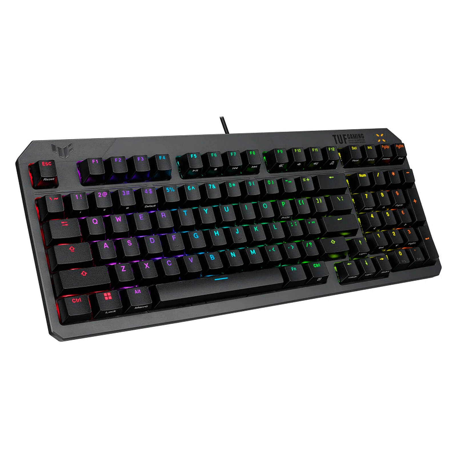Asus TUF K3 Gen II RA07 RGB IP57 Wired Optical Mechanical Gaming Keyboard (Blue Switch, Red Switch) - Image 4