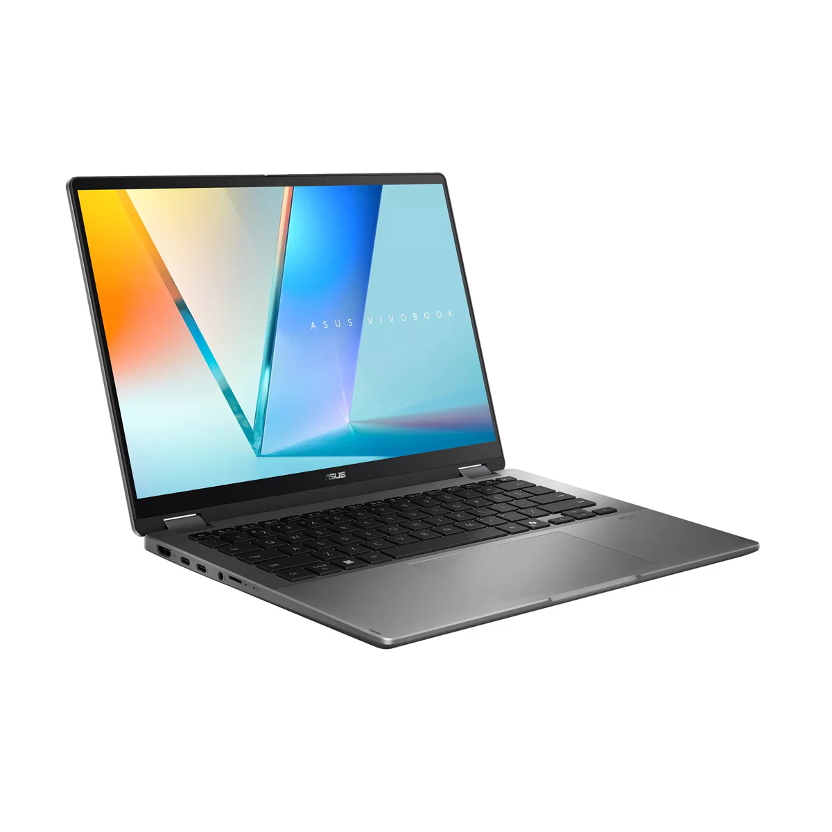 ASUS Vivobook 14 Flip TP3407SA-SG167WSM Laptop (Matte Gray) | 14" WUXGA (1920x1200) OLED | Core Ultra 5 226V | 16GB RAM | 512GB SSD | Intel Arc Graphics | Windows 11 Home | MS Office Home 2024 + MS 365 Basic + ASUS AP4600 Backpack - Image 4