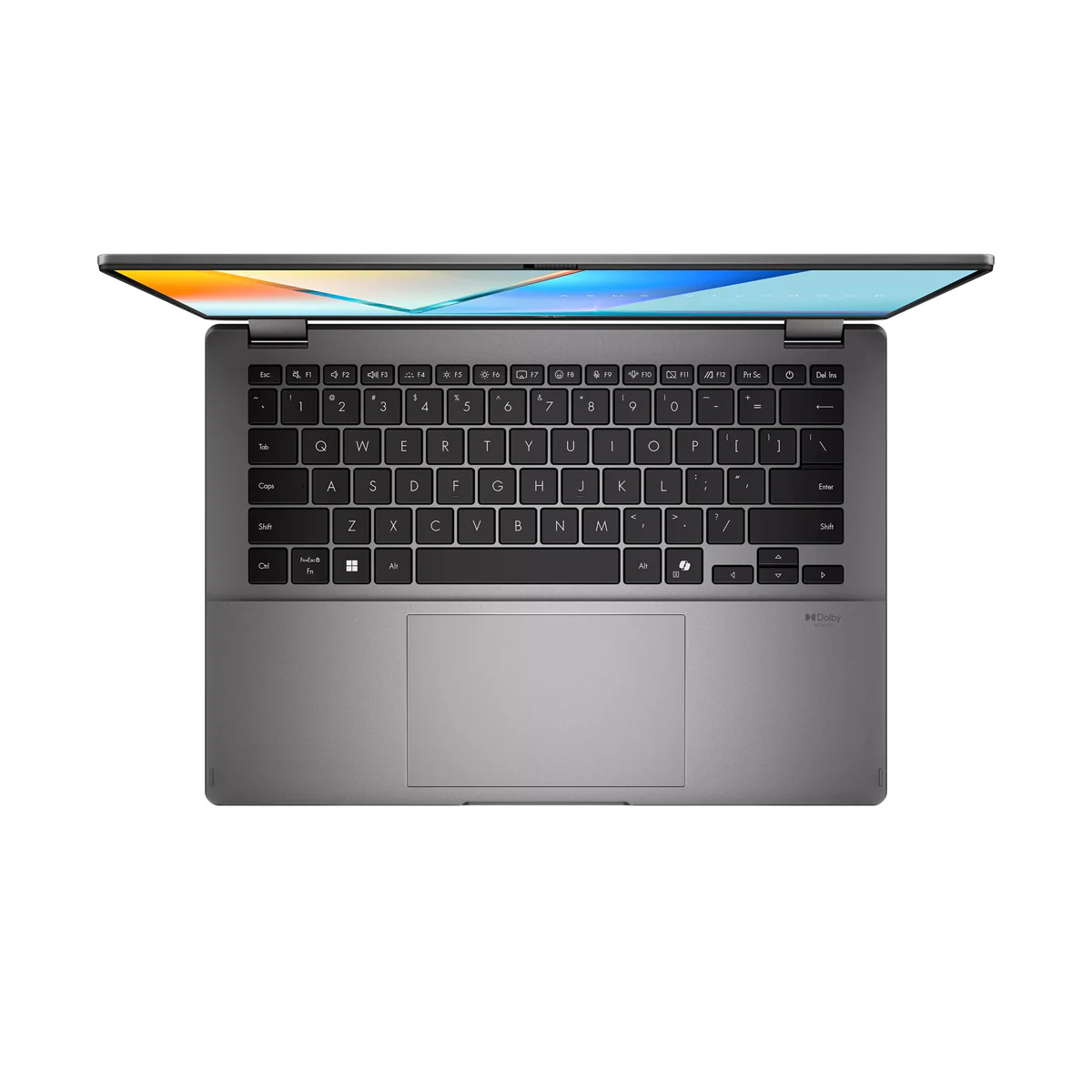 ASUS Vivobook 14 Flip TP3407SA-SG167WSM Laptop (Matte Gray) | 14" WUXGA (1920x1200) OLED | Core Ultra 5 226V | 16GB RAM | 512GB SSD | Intel Arc Graphics | Windows 11 Home | MS Office Home 2024 + MS 365 Basic + ASUS AP4600 Backpack - Image 6