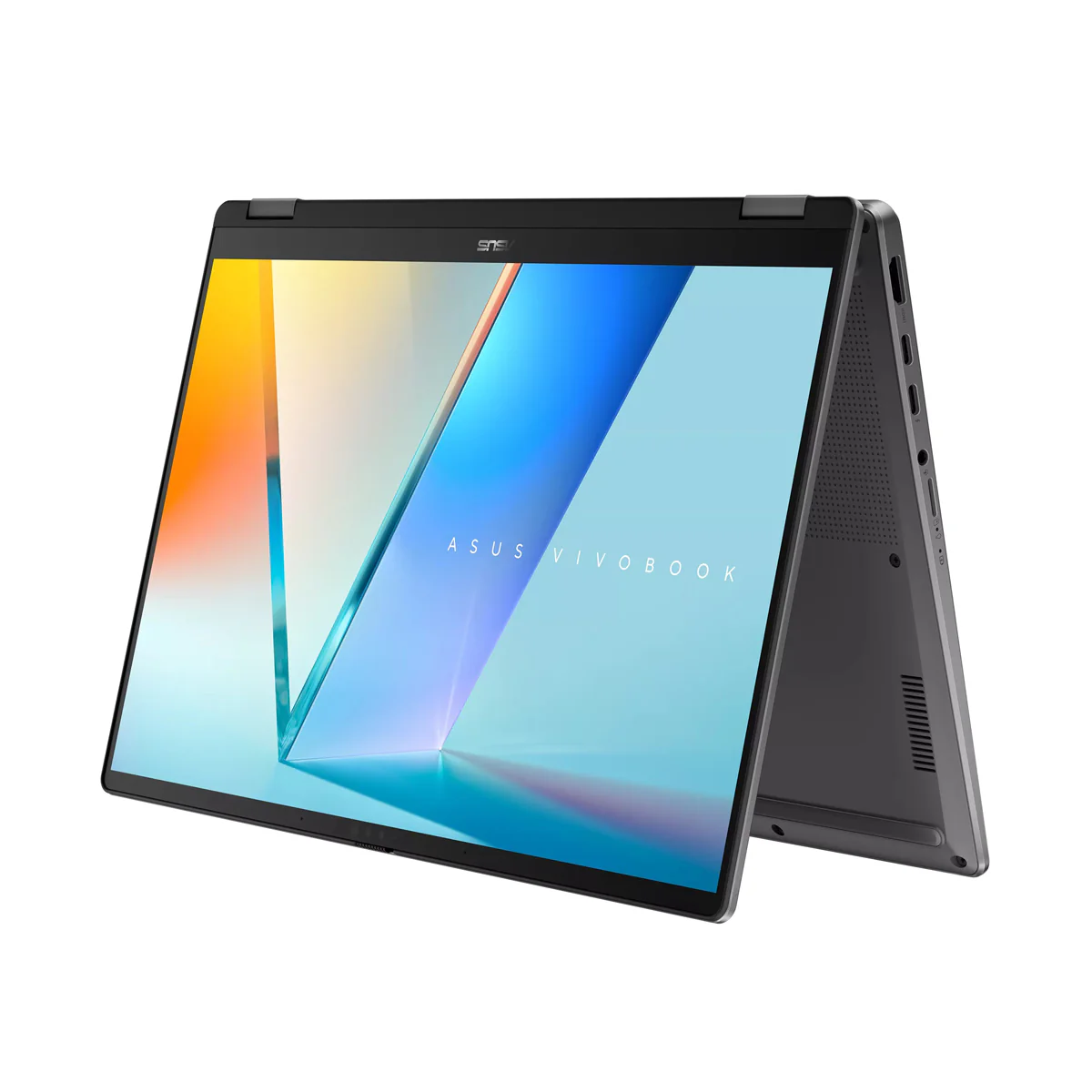 ASUS Vivobook 14 Flip TP3407SA-SG167WSM Laptop (Matte Gray) | 14" WUXGA (1920x1200) OLED | Core Ultra 5 226V | 16GB RAM | 512GB SSD | Intel Arc Graphics | Windows 11 Home | MS Office Home 2024 + MS 365 Basic + ASUS AP4600 Backpack - Image 7