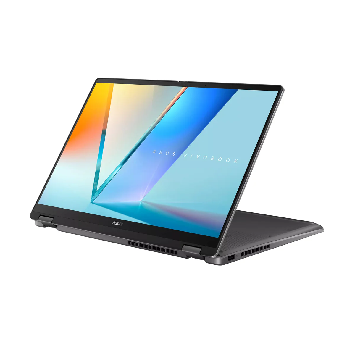 ASUS Vivobook 14 Flip TP3407SA-SG229WSM Laptop (Matte Gray) | 14" WUXGA (1920x1200) OLED | Core Ultra 7 256V | 16GB RAM | 1TB SSD | Intel Arc Graphics | Windows 11 Home | MS Office Home 2024 + MS 365 Basic + ASUS AP4600 Backpack - Image 9
