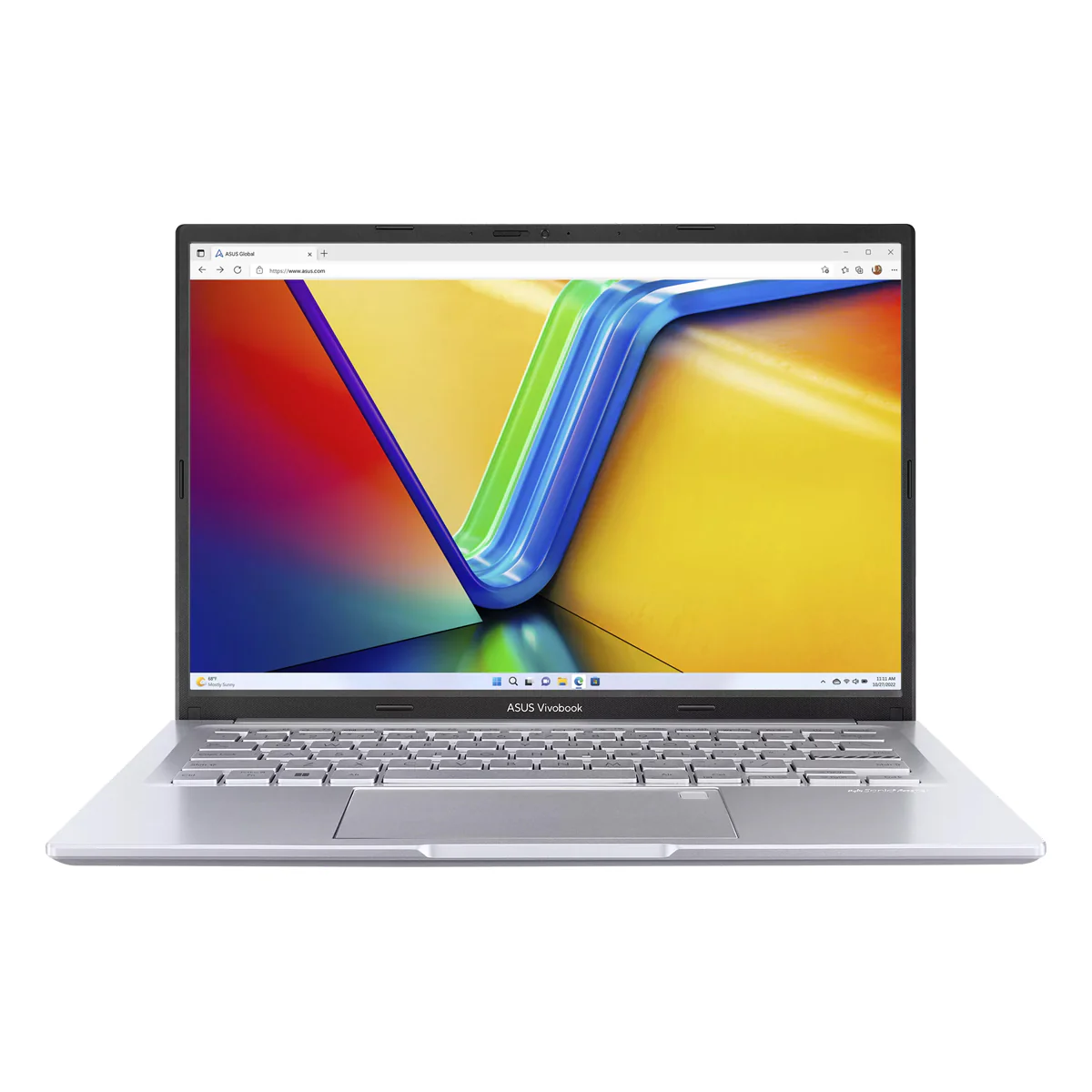 ASUS Vivobook 14 M1405NAQ-LY003WSM Laptop (Cool Silver) | 14" WUXGA (1920x1200) IPS | Ryzen 7 170 | 16GB RAM | 512GB SSD | AMD Radeon Graphics | Windows 11 Home | MS Office Home & Student 2024 + MS 365 Basic + ASUS AP4600 Backpack - Image 2