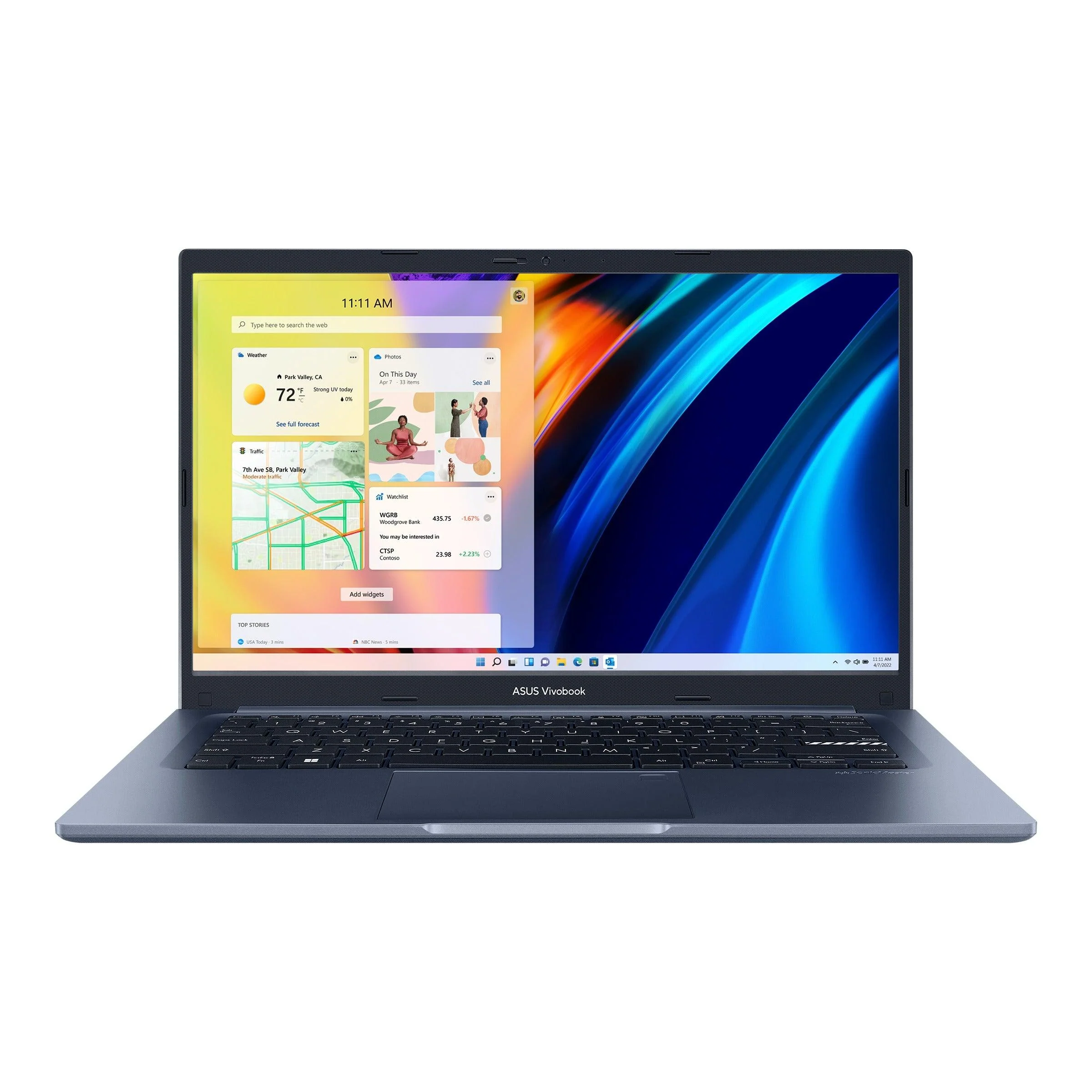 Asus Vivobook 14 X1402ZA-EK546WS Laptop (Quiet Blue) | 14”  FHD (1920 x 1080) | i3-1220P | 8 GB RAM DDR4 | 512 GB SSD | Intel UHD Graphics | Windows 11 Home | MS Office Home & Student 2021  | ASUS BP1504 Casual Backpack - Image 10