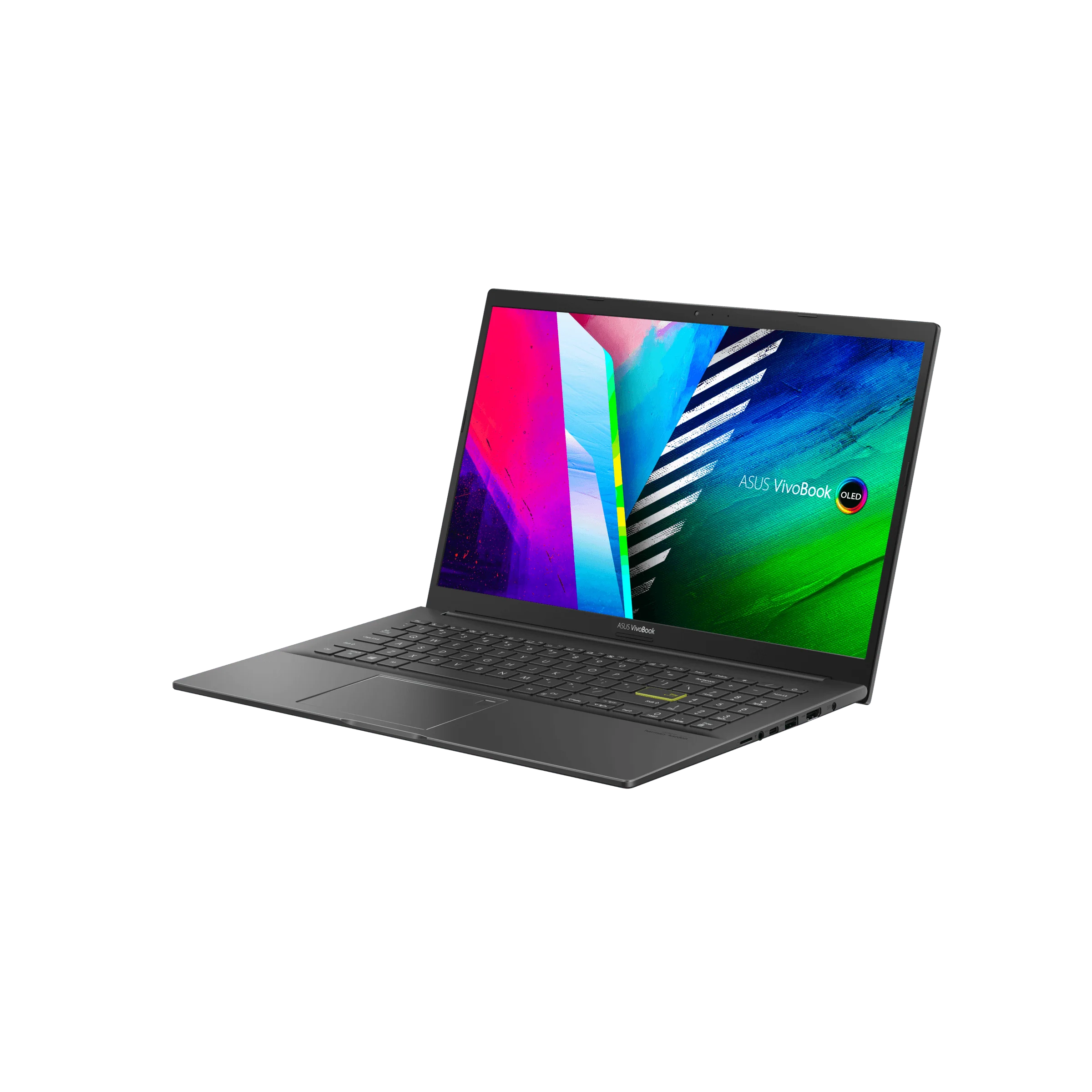 ASUS VIVOBOOK 15 OLED K513EA-L11691T LAPTOP (INDIE BLACK) | 15.6" FHD | i3-1115G4 | 4GB DDR4 | 512GB SSD | INTEL UHD | WIN10  + ASUS NEREUS BACKPACK (BLACK) - Image 4