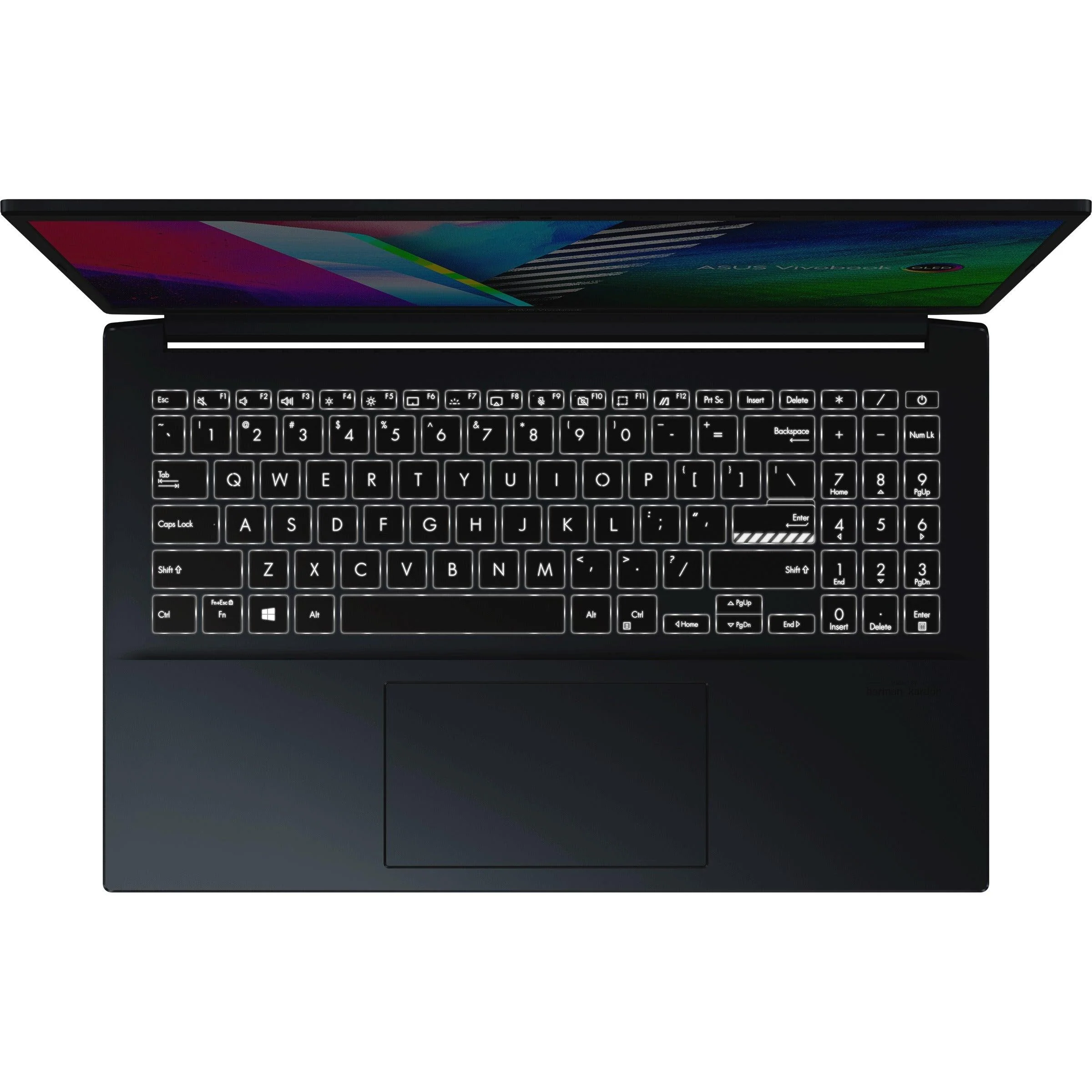 Asus Vivobook 15 OLED M3500QC-KJ498WS Laptop (Quiet Blue) | 15.6” FHD (1920 x 1080) | Ryzen™ 5 5600H | 512 GB SSD | RTX 3050 | Windows 11 Home | MS Office Home & Student 2021 | Asus BP1504 Casual Backpack - Image 6