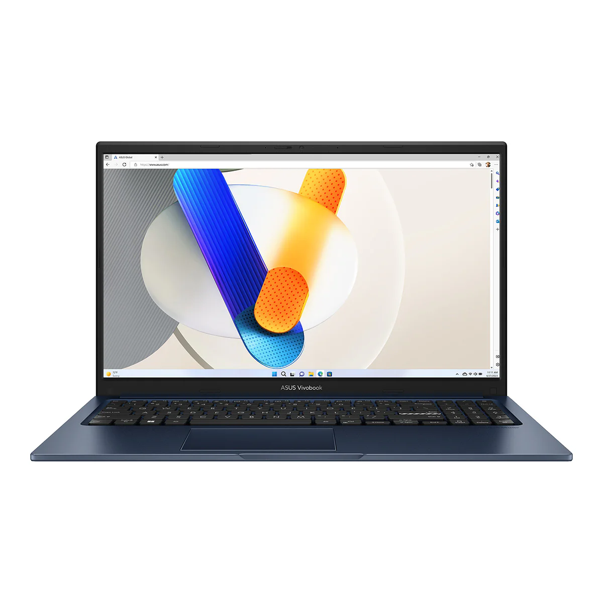 Asus Vivobook 15 X1504VA-NJ1622WSM Laptop (Quiet Blue) | 15.6" FHD (1920 X 1080) | i5-1334U | 8GB RAM | 512GB SSD | Intel UHD Graphics | Windows 11 Home | MS Office Home & Student 2021 + M365 | Asus AP4600 Backpack - Image 2
