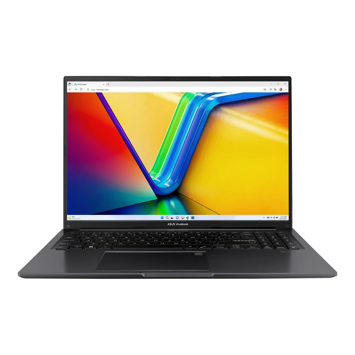 Asus Vivobook 16 M1605YA-MB155WS Laptop (Indie Black) | 16”  WUXGA (1920 x 1200) | Ryzen™ 5 7530U | 8GB DDR4 | 512GB RAM | AMD Radeon™ Graphics | Windows 11 Home | MS Office Home & Student 2021 | Asus AP4600 Backpack - Image 2