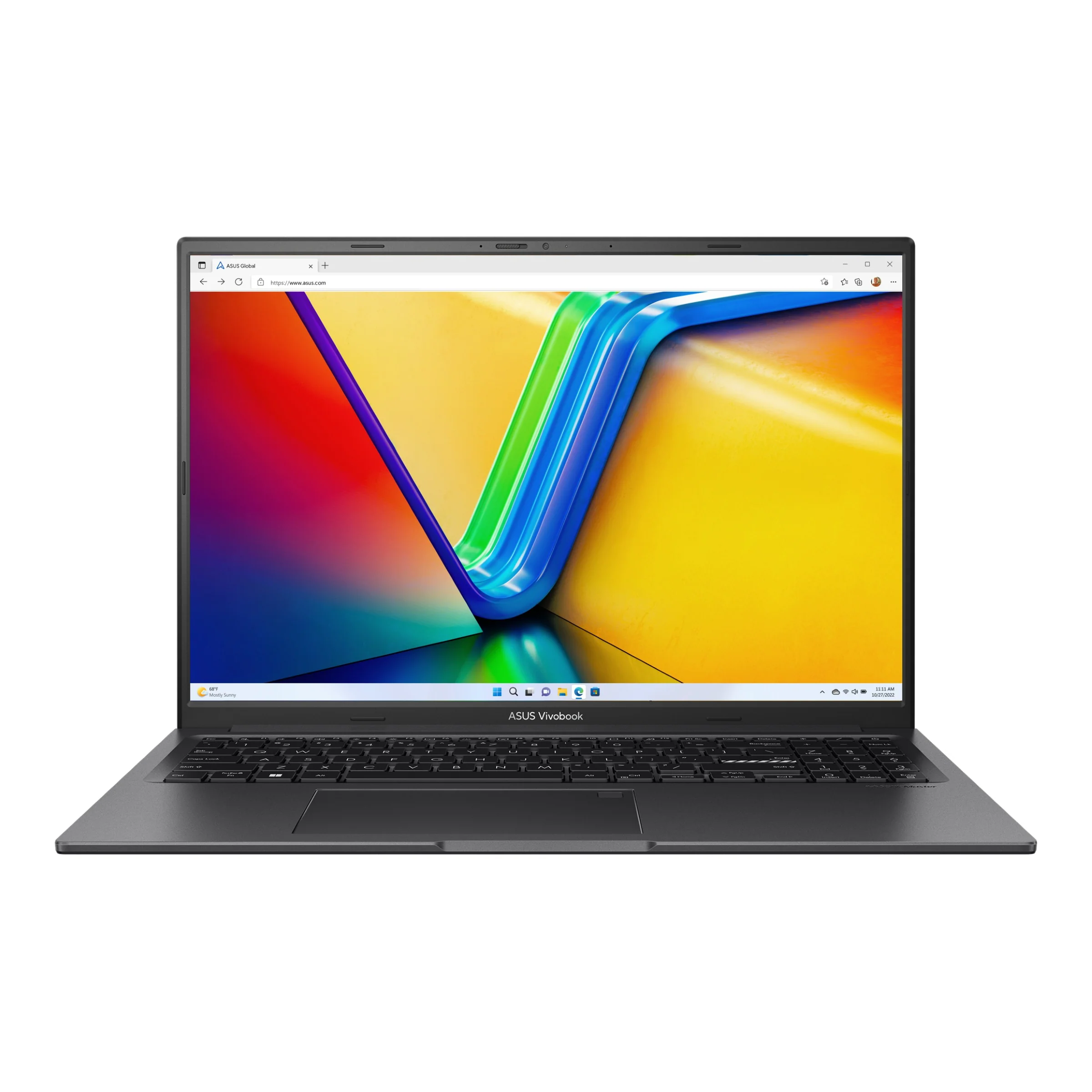 Asus Vivobook 16X K3605ZF-N1135WS Laptop (Indie Black) | 16" WUXGA (1920x1200) | i5-12450H | 16GB RAM | 512GB SSD | RTX 2050 | Windows 11 Home | MS Office Home & Student 2021 | Asus BP1504 Casual Backpack - Image 2