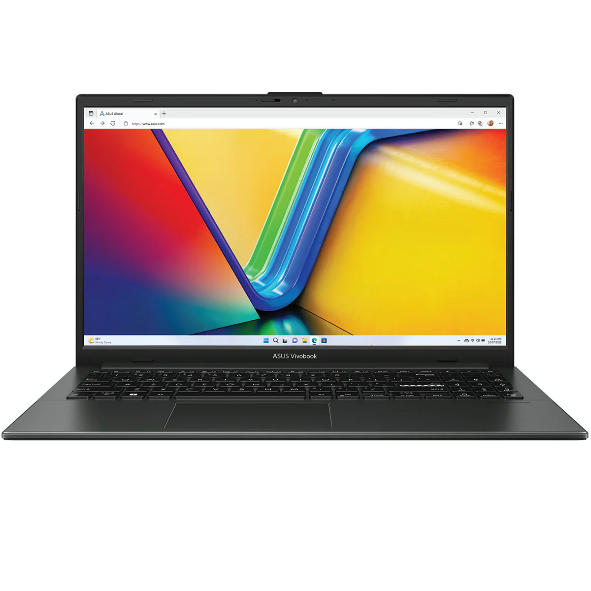 Asus Vivobook E1504FA-NJ1362WSM Laptop (Mixed Black) | 15.6" FHD (1920 x 1080) | R5-7520U | 16GB RAM | 512GB SSD | AMD Radeon Graphics | Windows 11 Home | MS Office Home & Student 2021 + Microsoft 365 Basic + AP4600 Backpack - Image 2